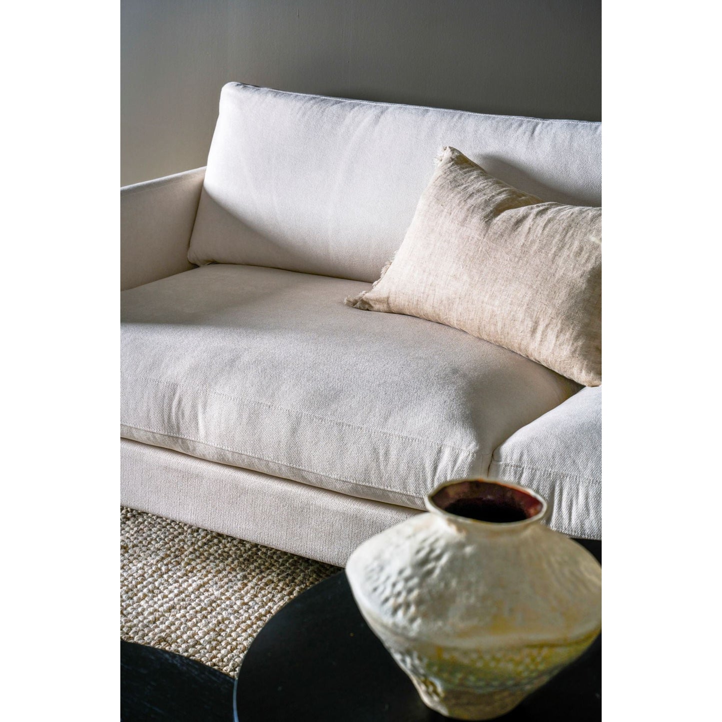 Sofia 3-seter sofa, hvit, fra Kid