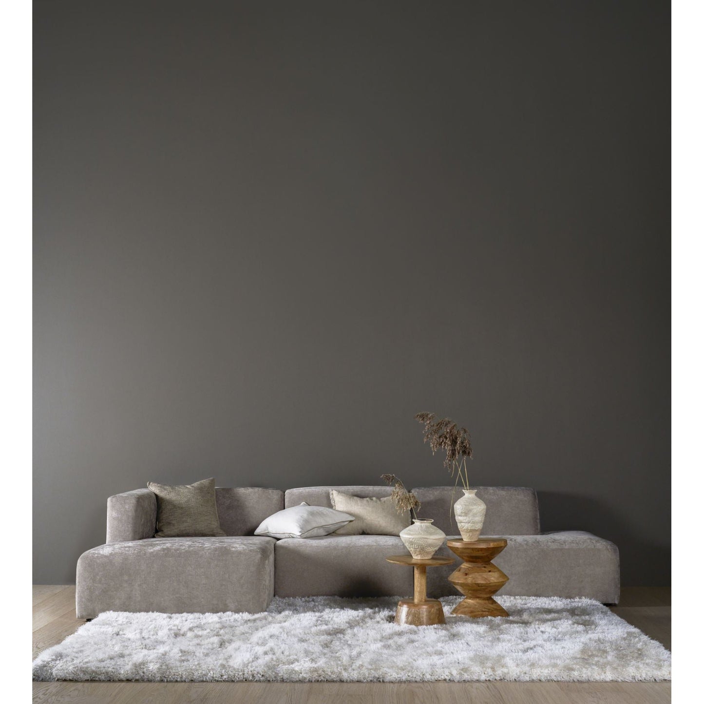 Juno Modulsofa 1,5 seter uten armlene fra Kid, grå, 90x93x73 cm