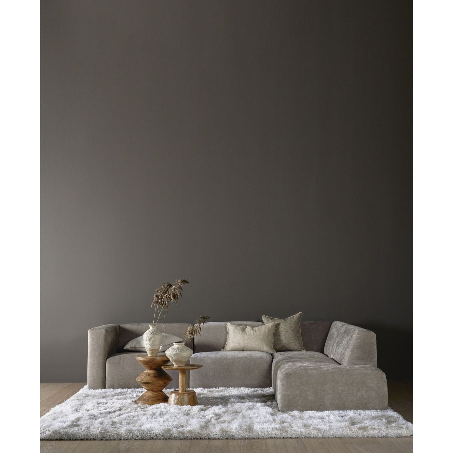 Juno Modulsofa 1,5 seter uten armlene fra Kid, grå, 90x93x73 cm