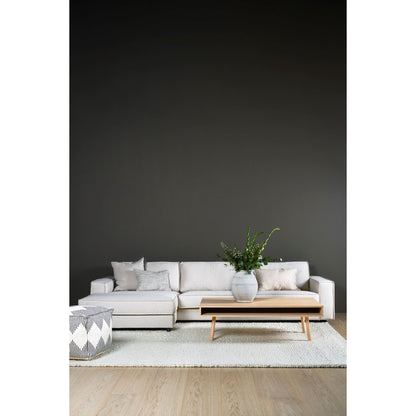 Olivia Sofa sjeselong venstre natur - 315x156x79 cm fra Kid
