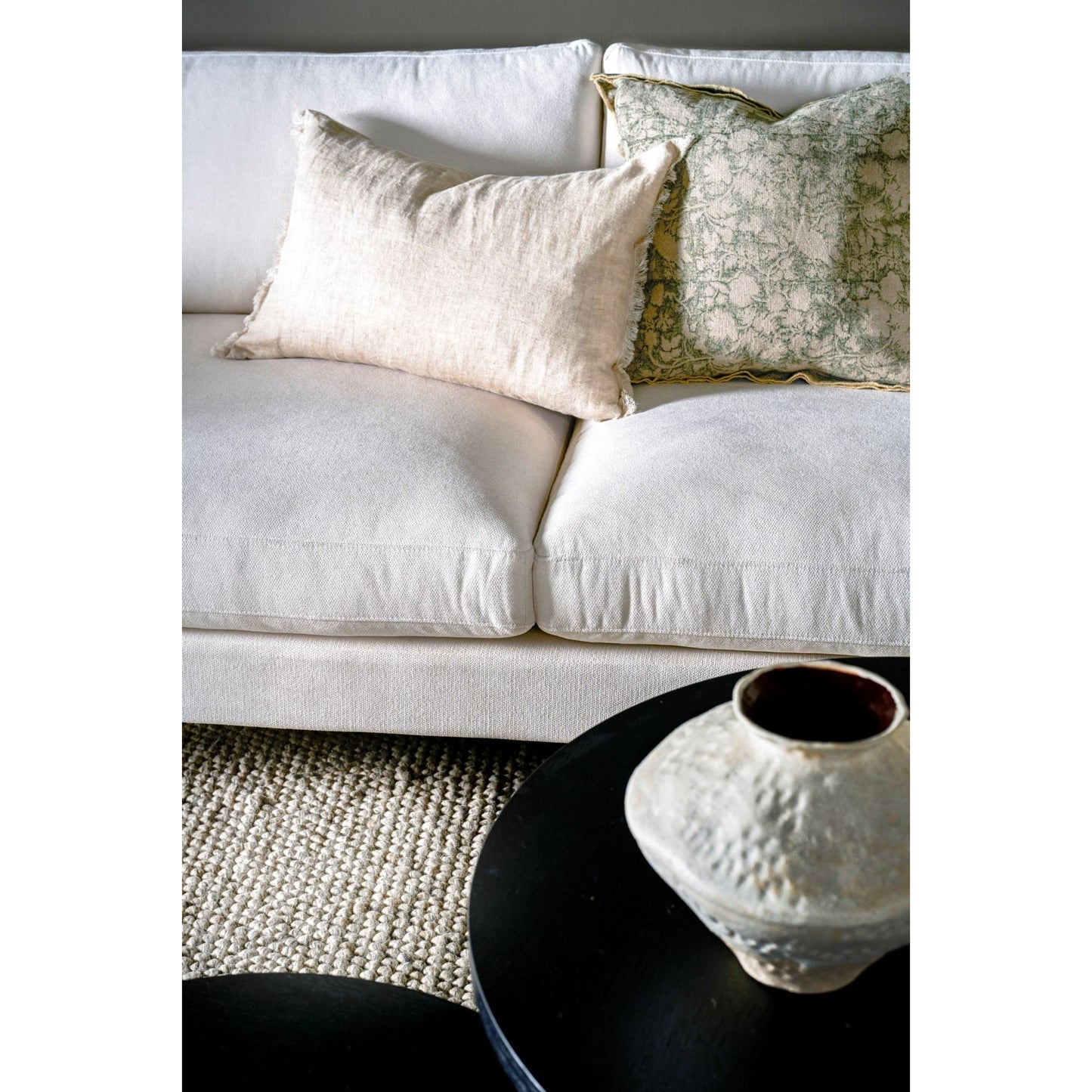 Sofia 3-seter sofa, hvit, fra Kid