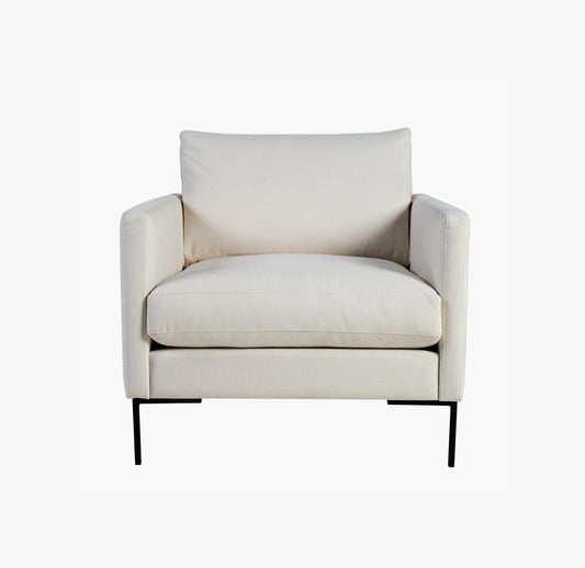 Sofia Loungestol 86x95x83 cm Hvit