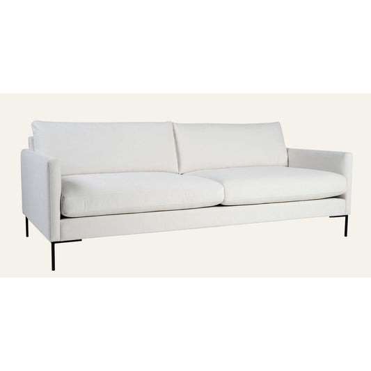 Sofia 3-seter sofa, hvit, fra Kid