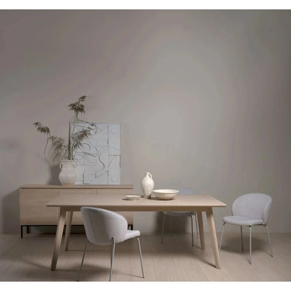 Nora, Forms & Objects, Spisebord natur - 100x200x75 cm