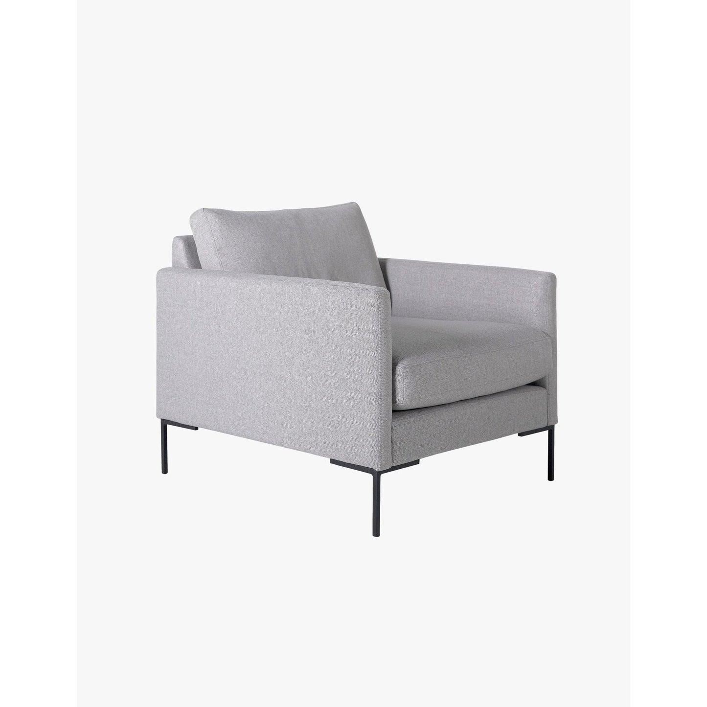 Sofia, Forms & Objects, loungestol i grå fra Kid 75x95x83