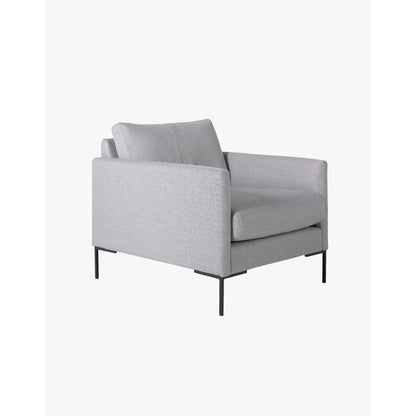 Sofia, Forms & Objects, loungestol i grå fra Kid 75x95x83