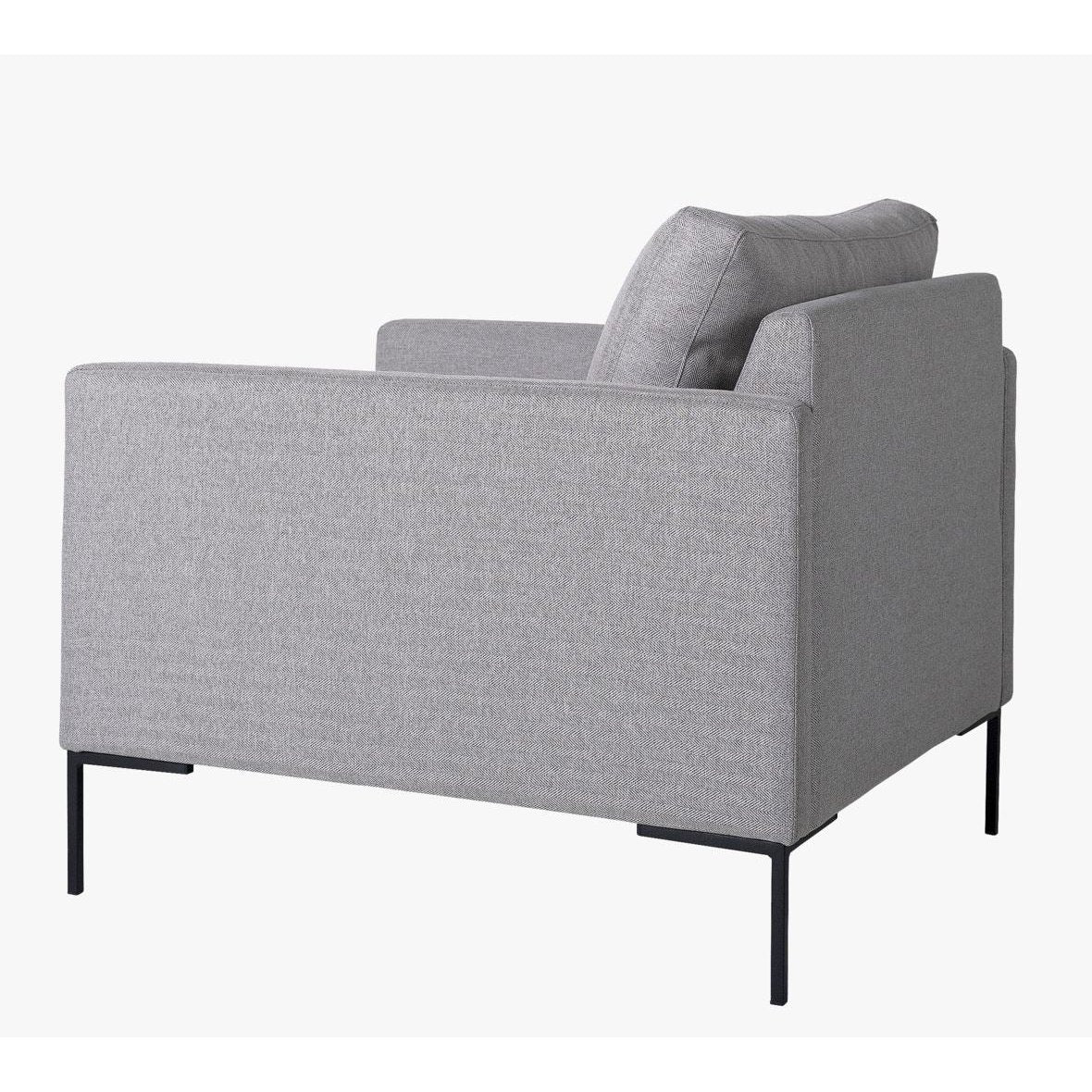 Sofia, Forms & Objects, loungestol i grå fra Kid 75x95x83