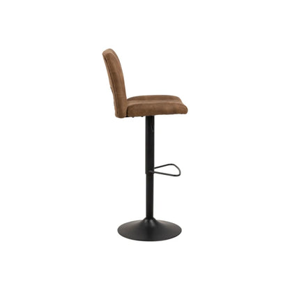Sylvia barstol fra A-Møbler, lysebrun, B:41,5 cm, D:52 cm, H:115 cm
