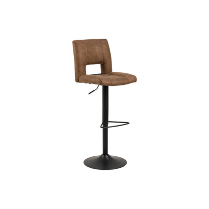 Sylvia barstol fra A-Møbler, lysebrun, B:41,5 cm, D:52 cm, H:115 cm