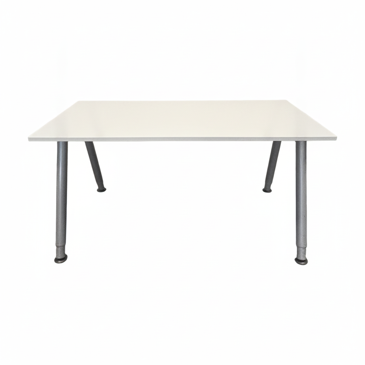 (120x60) IKEA GALANT sofabord i hvit, hvit bordplate