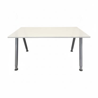 (120x60) IKEA GALANT sofabord i hvit, hvit bordplate