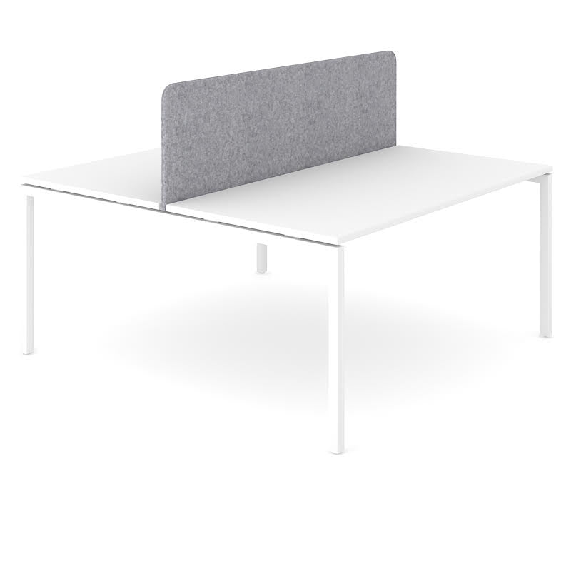 Skjermvegger grå, 160x45