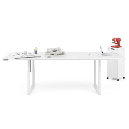 Tyde 1 møtebord fra Vitra, hvit laminat, 240x140 cm