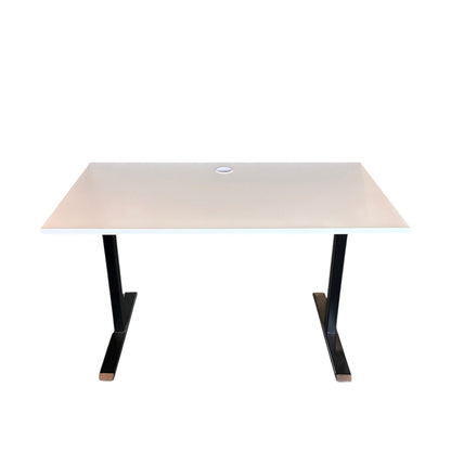 Elektrisk hev/senk skrivebord fra Linak, hvit, 140x80 cm