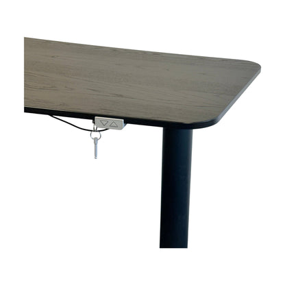 Bekant elektrisk hev/senk skrivebord fra IKEA, svart, 160x110 cm