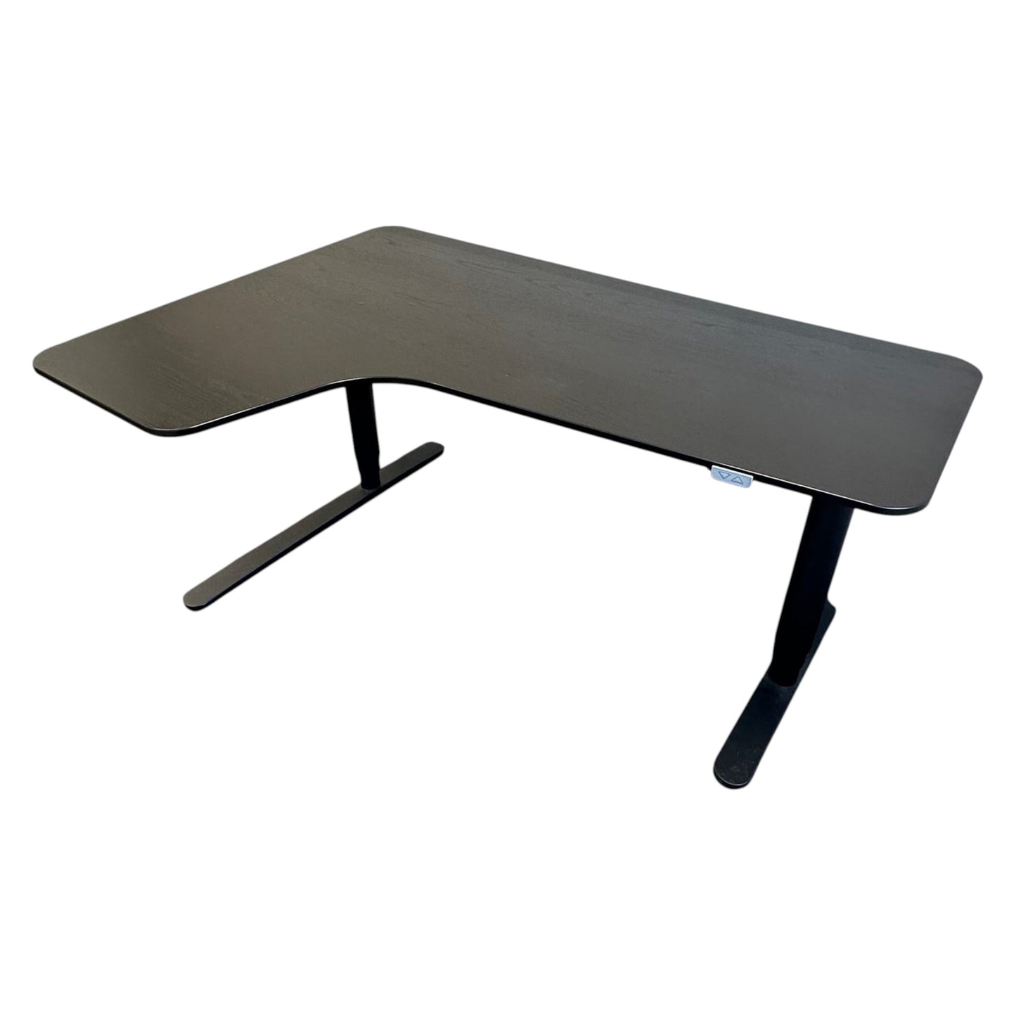 Bekant elektrisk hev/senk skrivebord fra IKEA, svart, 160x110 cm