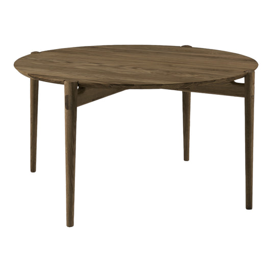 Kuma rundt sofabord fra A-Møbler, massiv eik